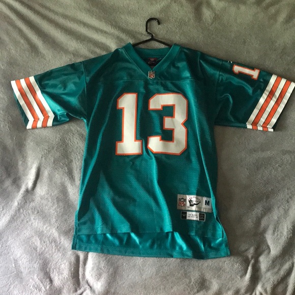 Reebok dan marino throwback jersey Clearance
